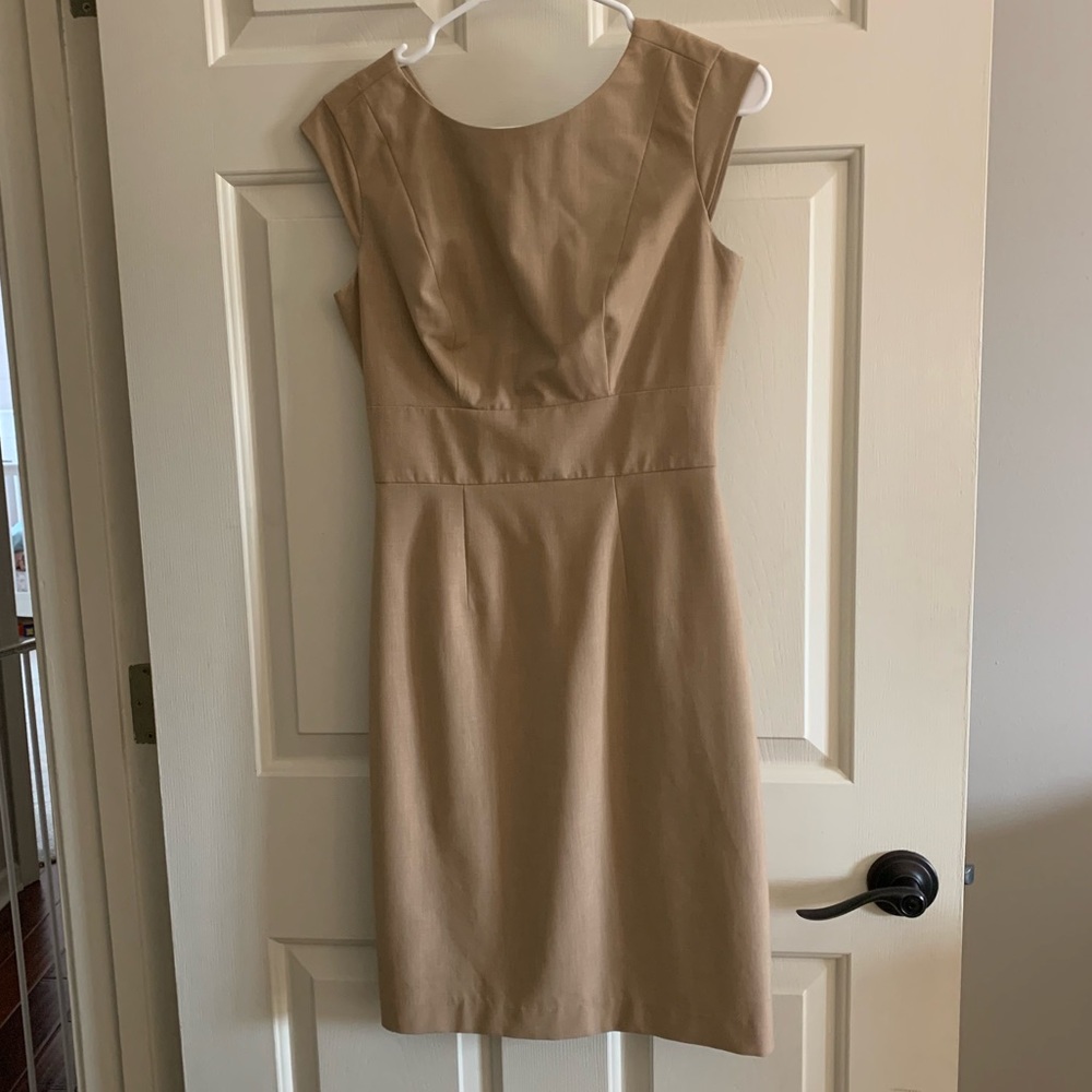 The Limited Khaki sheath dress
